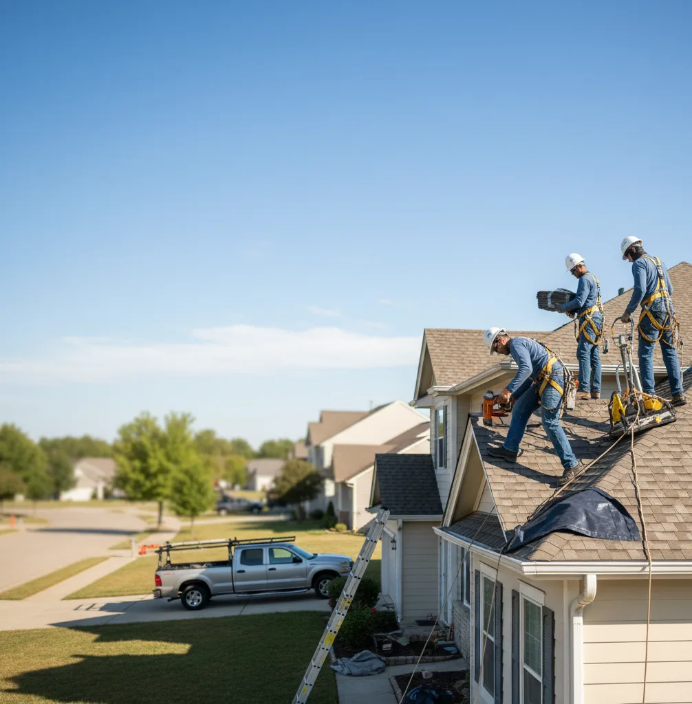 Roof Repair in Centerfield